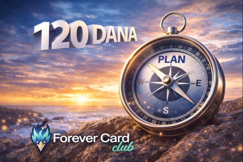 120-dnevni plan u Forever Card Clubu za početnike