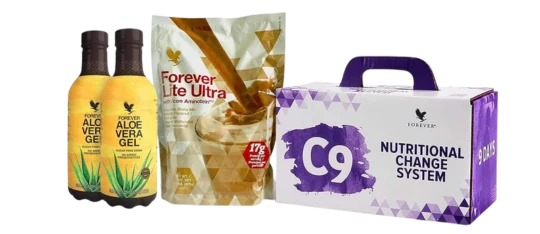 C9 Forever Living Products vodič za devetodnevni program s planom korištenja, receptima za shake i idejama za večere.