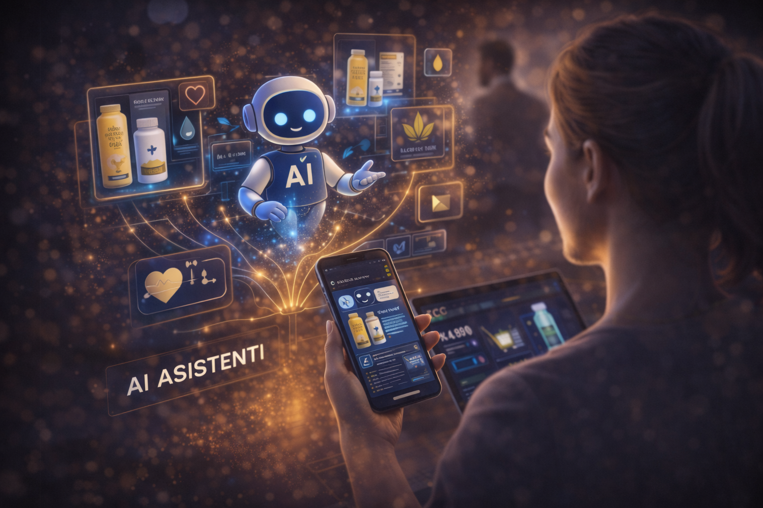 AI asistenti za proizvode za Forever partnere