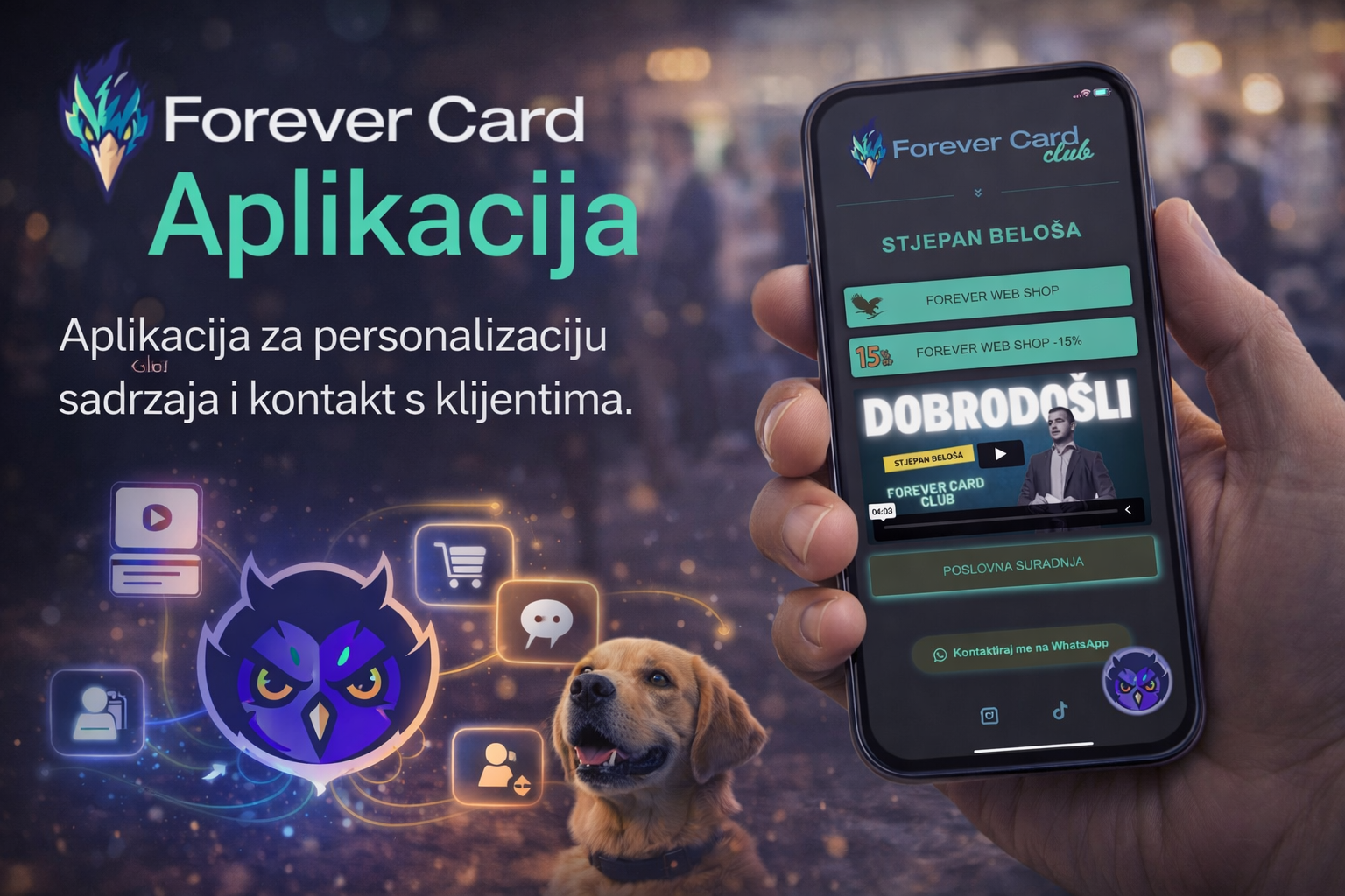 Forever Card Aplikacija
